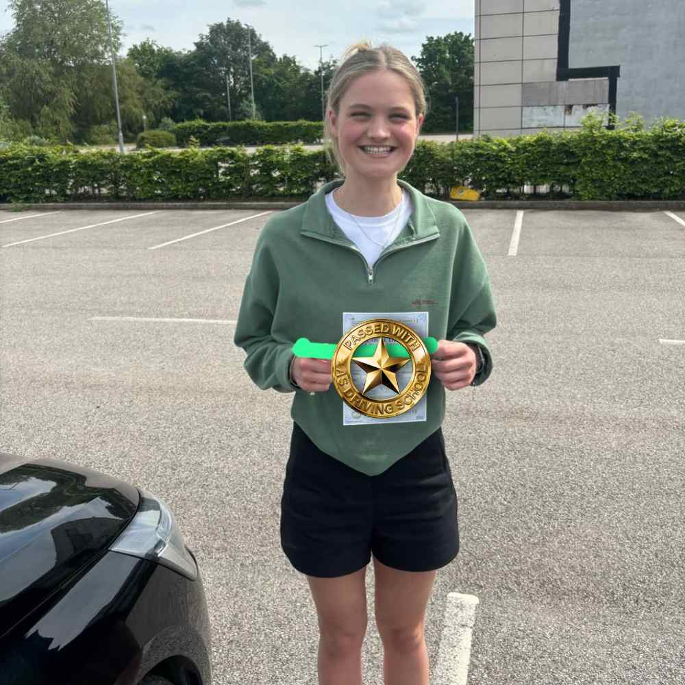 Passed with Us: Driving Lessons Ellesmere Port, driving tutors, package deals, high pass rate, and lessons for beginners. Book now for confidence.