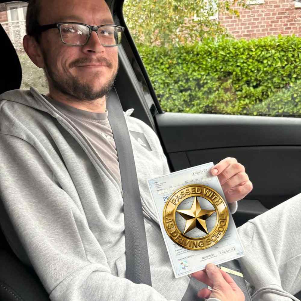 Passed with Us—Driving Lessons Ellesmere Port: high pass rate, fully trained driving tutors, flexible bookings, and lessons for beginners. Book now.