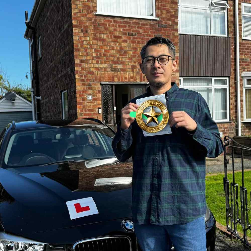 Passed with Us—Driving Lessons Ellesmere Port: package deals, ADI Registered instructors, and lessons for beginners. Flexible bookings for your needs.