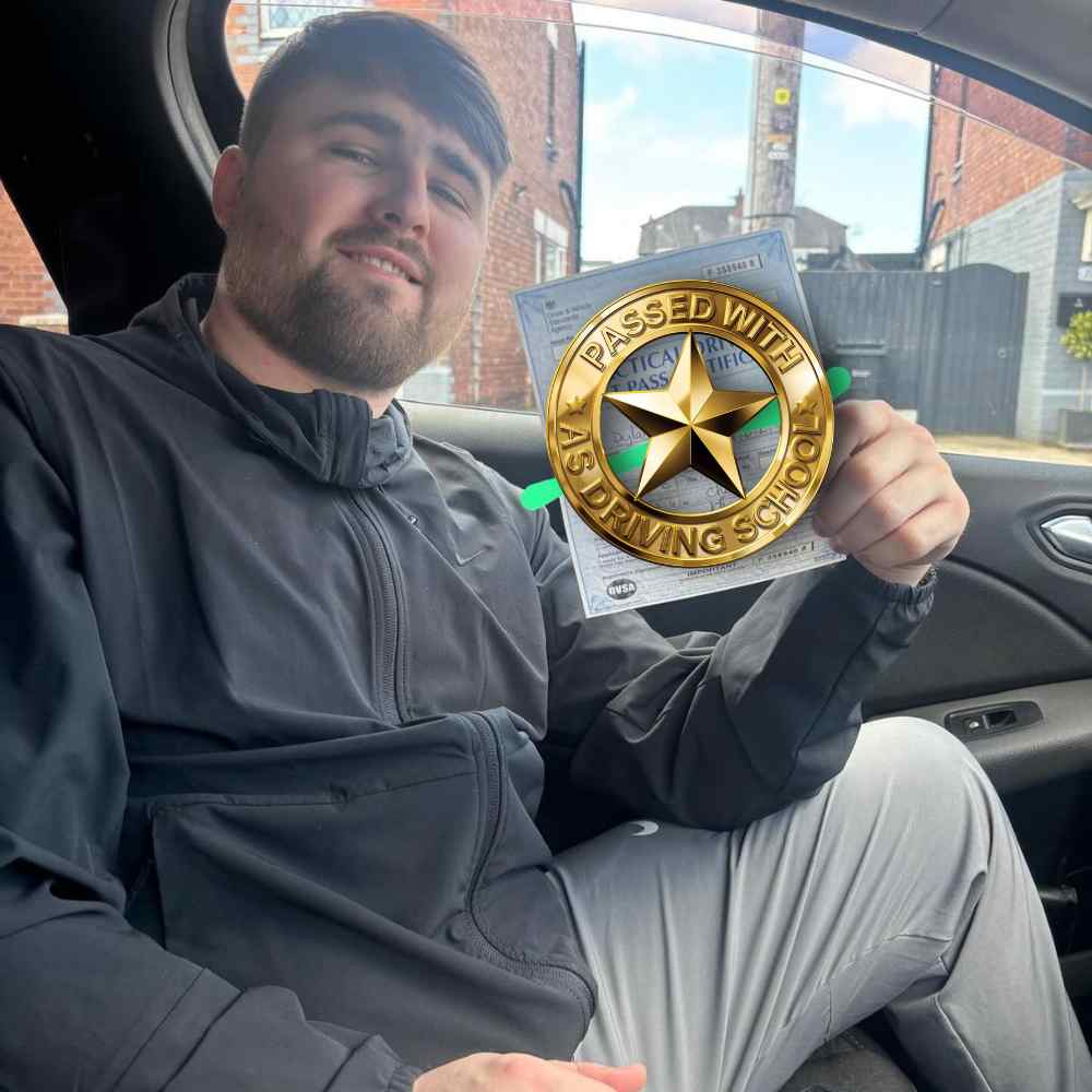 Passed with Us: Driving Lessons Ellesmere Port, driving instructors, flexible bookings, and lessons for beginners. Book now and pass your test easily.