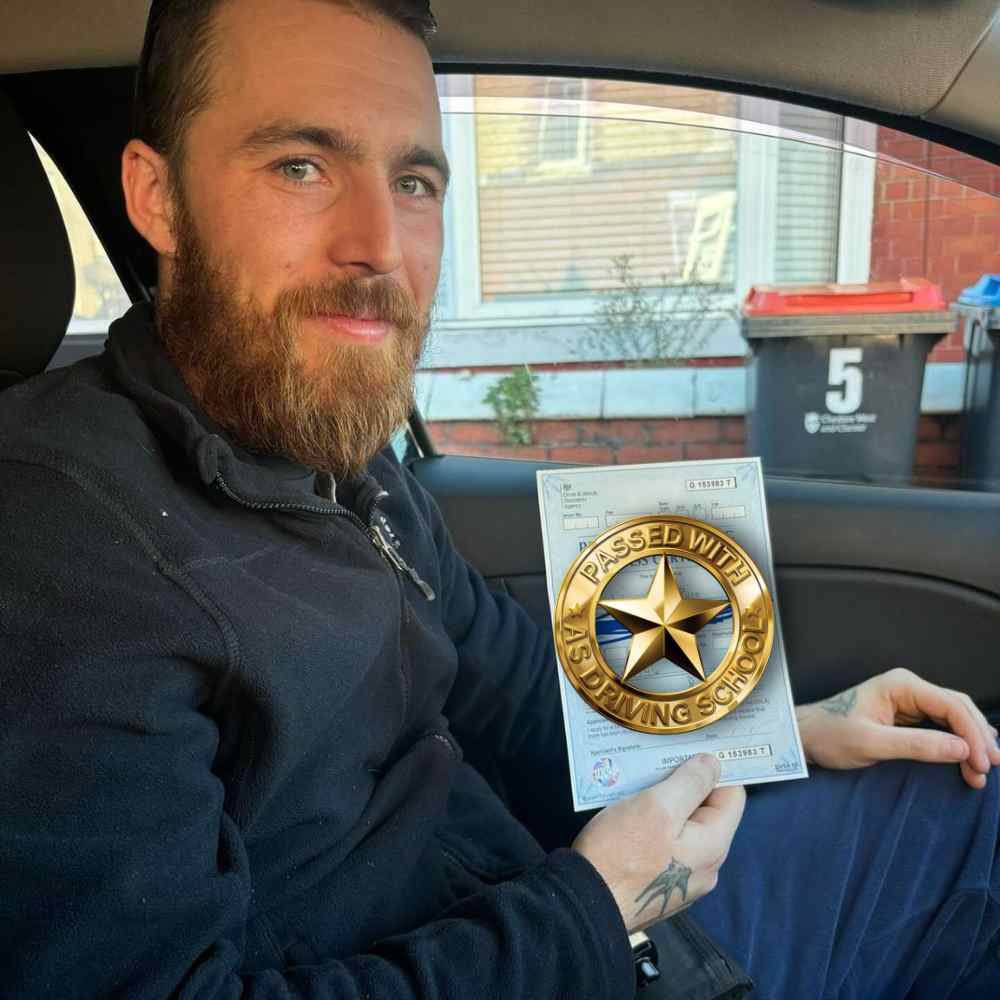 Passed with Us—Driving Lessons Ellesmere Port: fully trained tutors, DBS Checked instructors, and package deals for beginners. Book now and pass.