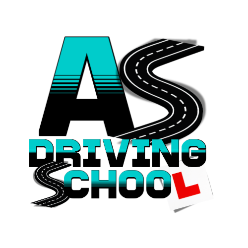 AS Driving School square logo, Passed with Us: Driving Lessons Ellesmere Port, high pass rate, fully trained driving tutors, and package deals for beginners. Book now and pass your test.